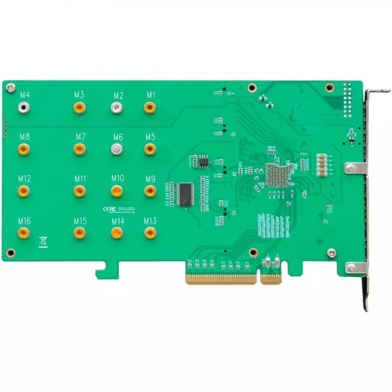HighPoint hostisiini adapter Rocket 1204 PCI-Ex8v3 - 4x M.2 NVMe - NVMe - PCI-Express