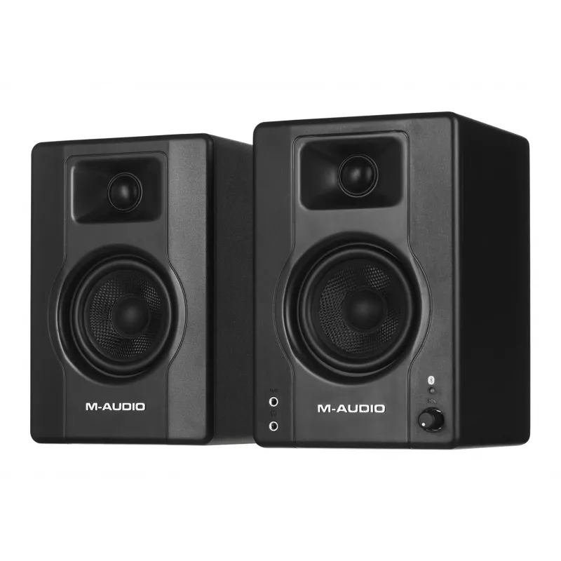 Stuudio lähimonitorikõlarid M-Audio BX3 Pair BT Bluetooth juhtmevaba ühendus, aktiivsed 3-tollised bassikõlarid