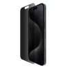 Belkin ScreenForce Pro - ekraanikaitse telefonile - 2,5D - klaas - privaatsusfiltriga - klaas - Apple iPhone 15 Pro Max jaoks (OVA150ZZ)