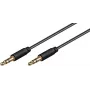 Helikaabel Microconnect AUDLL1.5 1.5m 3.5mm isane-isane must