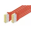 Digitus CAT 6A S/FTP RJ-45 võrgukaabel 2 m punane