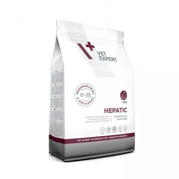 Kuiv koeratoit VETEXPERT Veterinary Diet Hepatic 2 kg — terapeutiline maksatoetus, 17,5% valku, 11,5% rasva