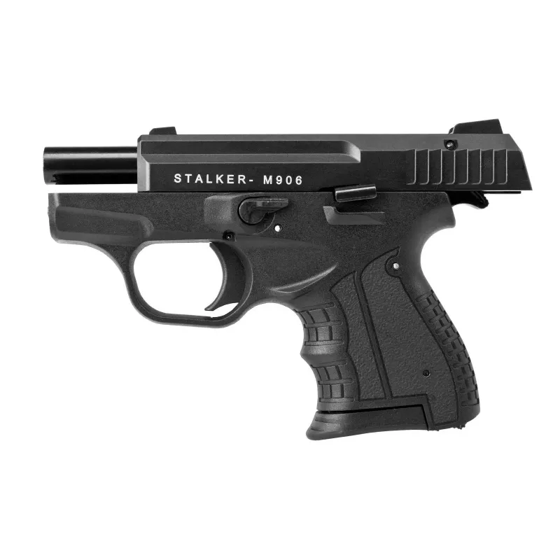 Signaalpüstol STALKER M906 BAS kaliiber .22 Long Blank (6 mm) Must