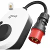 Laadija Gemini flex 2.0, 22 kW (32A 3-faasiline), Wallbox Valge/must, mobiilne laadimisdokk, 4G/LTE