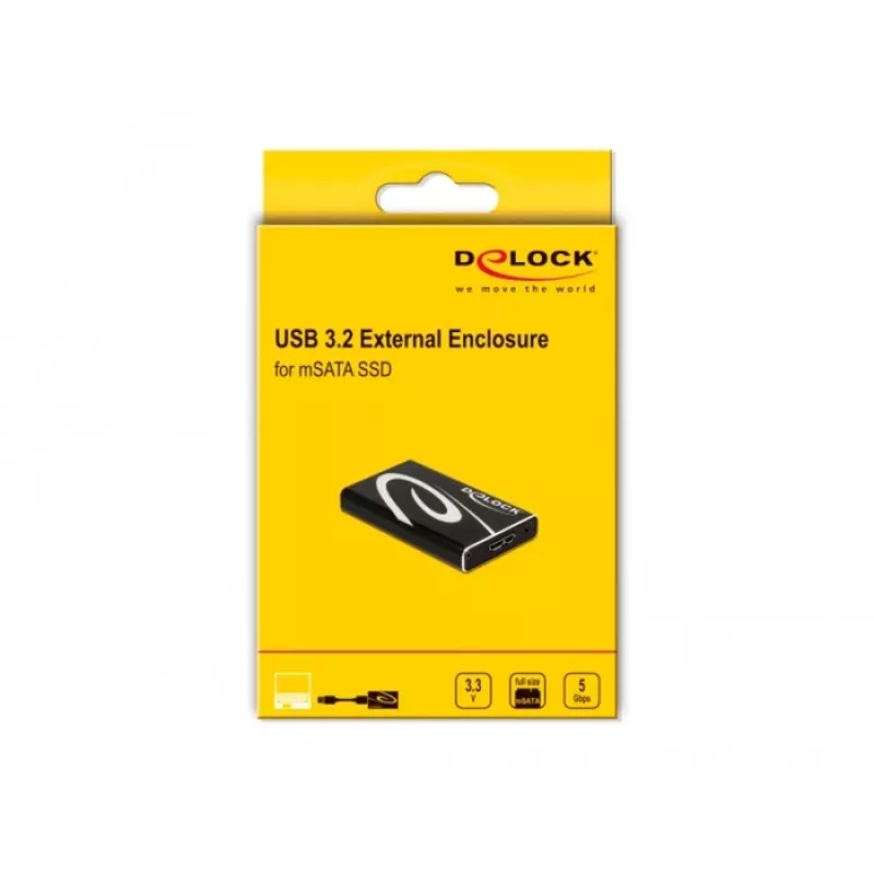 SSD korpus DeLOCK 42006