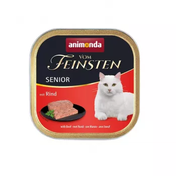 märg kassitoit animonda Vom Feinsten Senior Beef 100 g tray — 10%…
