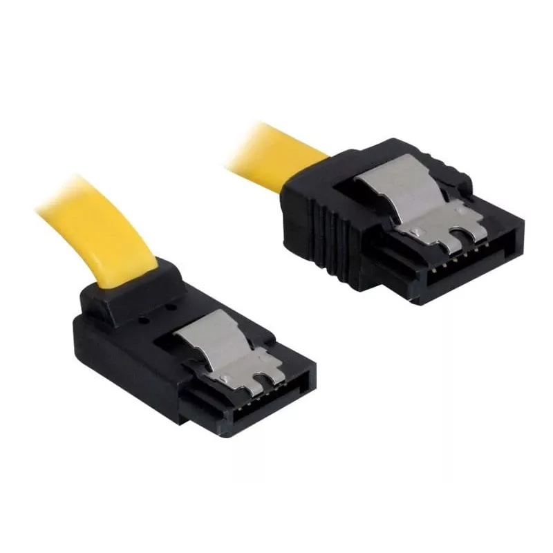 SATA kaabel DeLOCK 82472 0,3 m Kollane