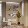 PORTO Left Desk, Valge