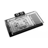 Alphacool 10270 tagakaas akrüül alumiinium kroom vask nailon must läbipaistev