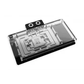 Alphacool 10270 tagakaas akrüül alumiinium kroom vask nailon must läbipaistev