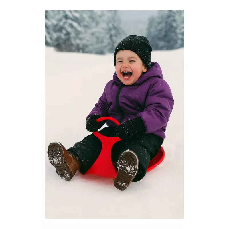 Kelk Jamara Snow Play Snow Glider punane — plastik, 570×380×30 mm