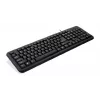 iBox OFFICE KIT II klaviatuur, hiir kaasas, USB, QWERTY, inglise, must