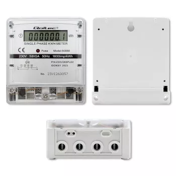 Ühefaasiline elektrooniline energiatarbimise arvesti 230V LDC