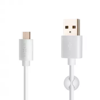USB-USB-C andme- ja laadimiskaabel FIXED FIXD-UC2M-WH — 2,0 m, valge