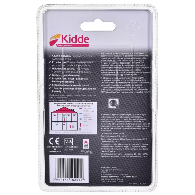 KIDDE 10Y29A suitsuandur
