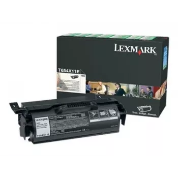 Toner Lexmark T654X11E 30000 lehekülge Must