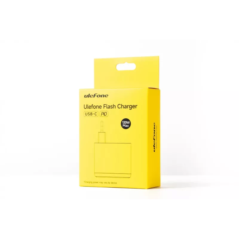 Laadija UleFone UF-CHAR-120WR 120W 20V 6A valge — USB-toiteadapter kaasaskantavatele seadmetele
