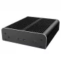 Arvutikorpus Akasa Newton RC kompaktne ventilaatorita korpus ASUS NUC 14 Pro jaoks, Mini ITX, must