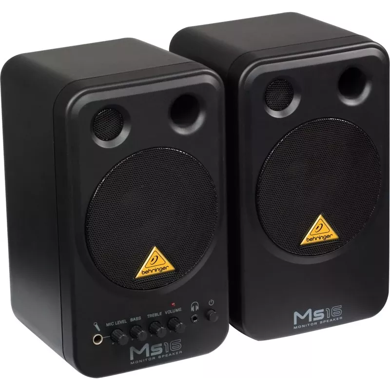 Behringer MS16 kõlar 2-süsteemne Must Juhtmega 16 W