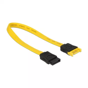 SATA-kaabel DeLOCK 83949 0,2 m SATA 7-kontaktiline kollane
