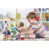 Mänguautode võidusõiduraja komplekt Extralink TOYS — nutikate autode mängukomplekt, modulaarsed rajaosad, patareitoitel sõidukid