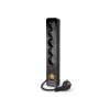 Acar X5/1,5 pikendusjuhe 5 pistikupesaga ja liigpingekaitsmega 1,5 M Acar X5-Black