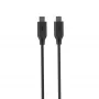 USB-kaabel Silicon Power LK15CC 1m USB C Must 0,48 Gbit/s