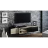 Cama TV-kapp SIGMA1 180 sonoma tamm/must läikiv