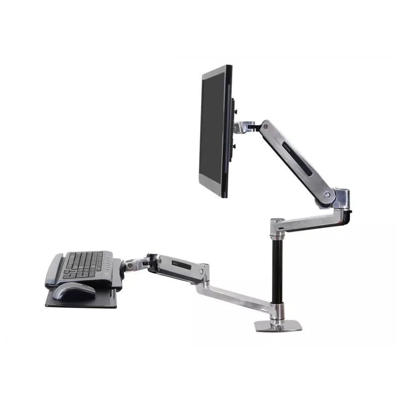ERGOTRON WorkFit-LX, istu-seisa lauale paigaldatav süsteem