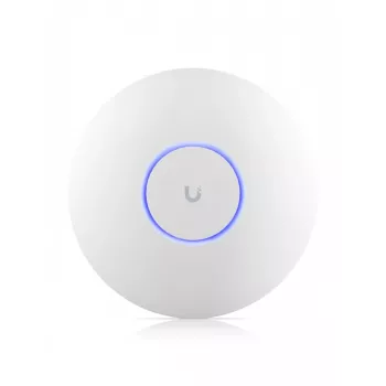 Pääsupunkt UBIQUITI U7 Pro — tri-riba Wi‑Fi 6 (2.4/5/6 GHz), 5400 Mbit/s, MU‑MIMO, PoE, lagi/seina paigaldus