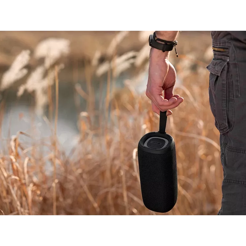 Kaasaskantav Bluetooth-kõlar TRACER Supervox Must TRAGLO47686 — juhtmevaba heli, kompaktne disain