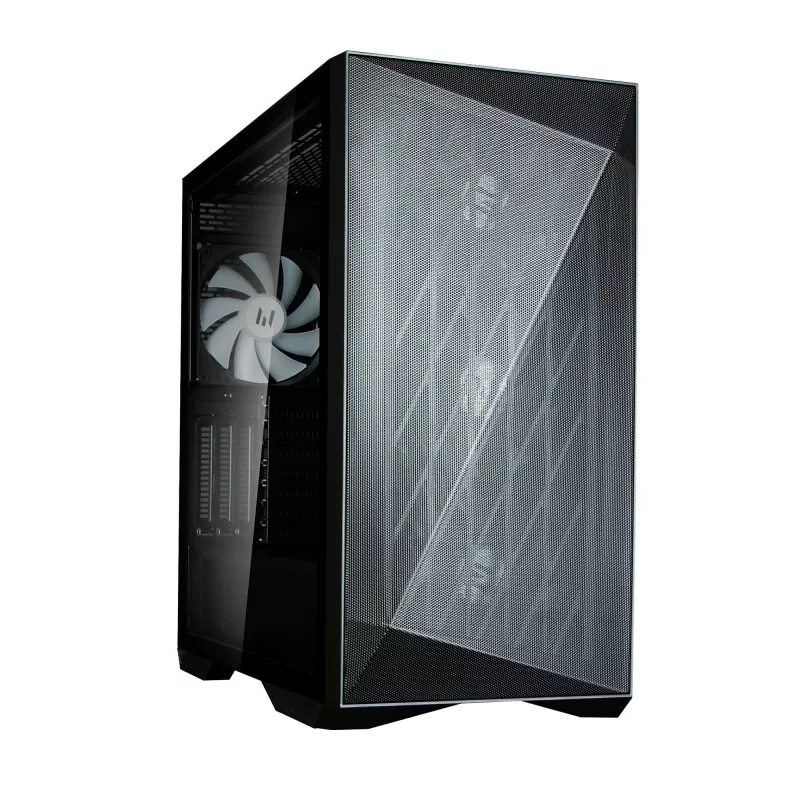Zalman Z9 Iceberg MS Must ATX Mid Tower PC korpus koos 4x 140 mm ARGB ventilaatoriga - Midi/Mini Tower - ATX