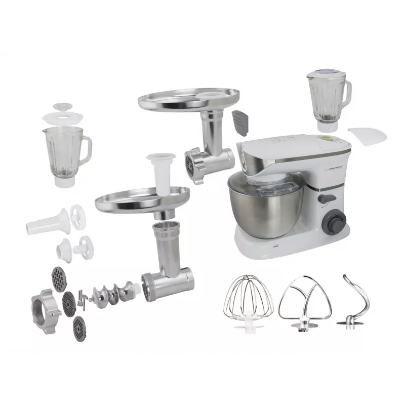 Köögikombain Esperanza EKM025 1000 W 5 L Roostevaba teras Valge
