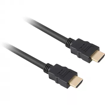 High Speed HDMI-kaabel (must, 7,5 meetrit)