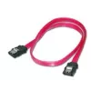 Assmann SATA ühenduskaabel. L-tüüpi. lukuga F/F. 0,5 m. sirge. SATA II/III. UL. re (AK-400102-005-R)