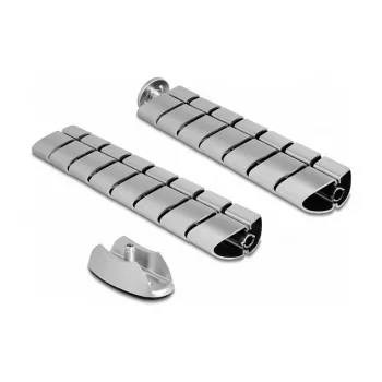 kaabel Duct DeLOCK 740x75mm height adjustable silver