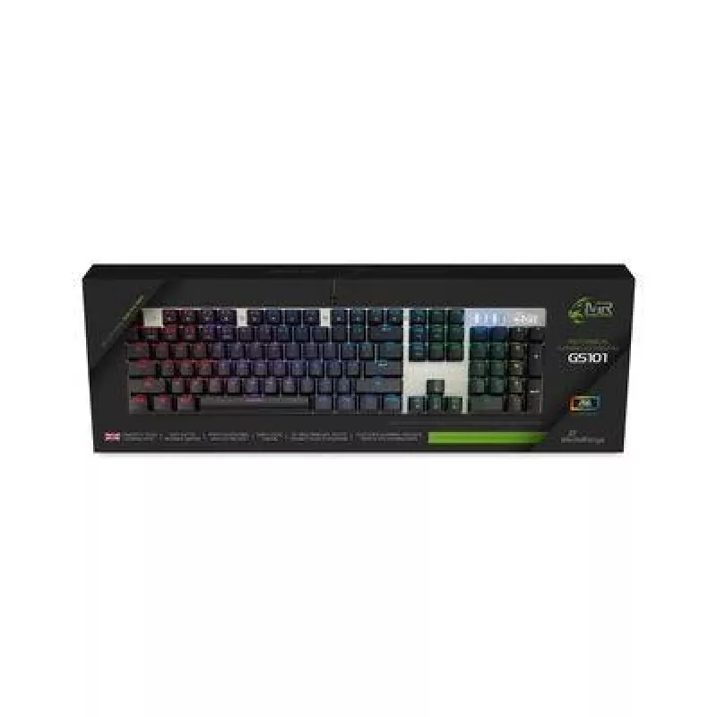 Klaviatuur GS101 Must/Hõbedane/MRGS101-UK Mediarange