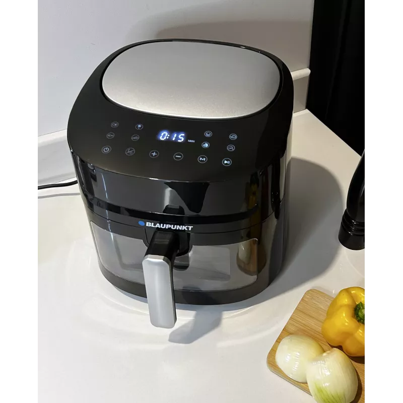 BLAUPUNKT AFD712 õhufritüür — 7,2 L mahutavus, 1800 W, digitaalne puutejuhtimine, 40–200 °C, 60 min taimer