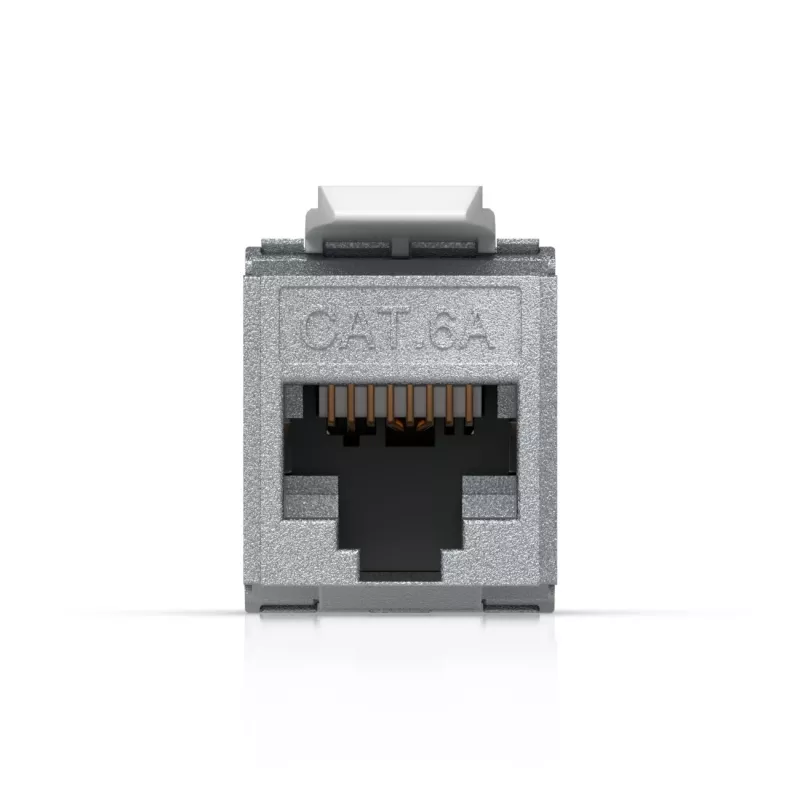 Keystone-pistik Ubiquiti UACC-Keystone-Jack-C6A RJ-45 lame metallik