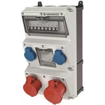 MENNEKES pistikupesakombinatsioon 930013 AMAXX 2xCEE 5x16/32A 2xSchuko 4xLS 930013 (930013)