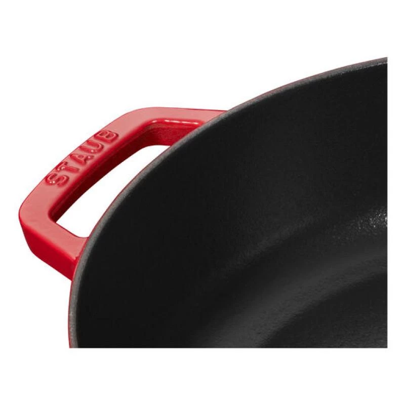 Staub Roaster Chistera 28cm ümmargune kirsipunane 40511-474-0 405114740 (40511-474-0)