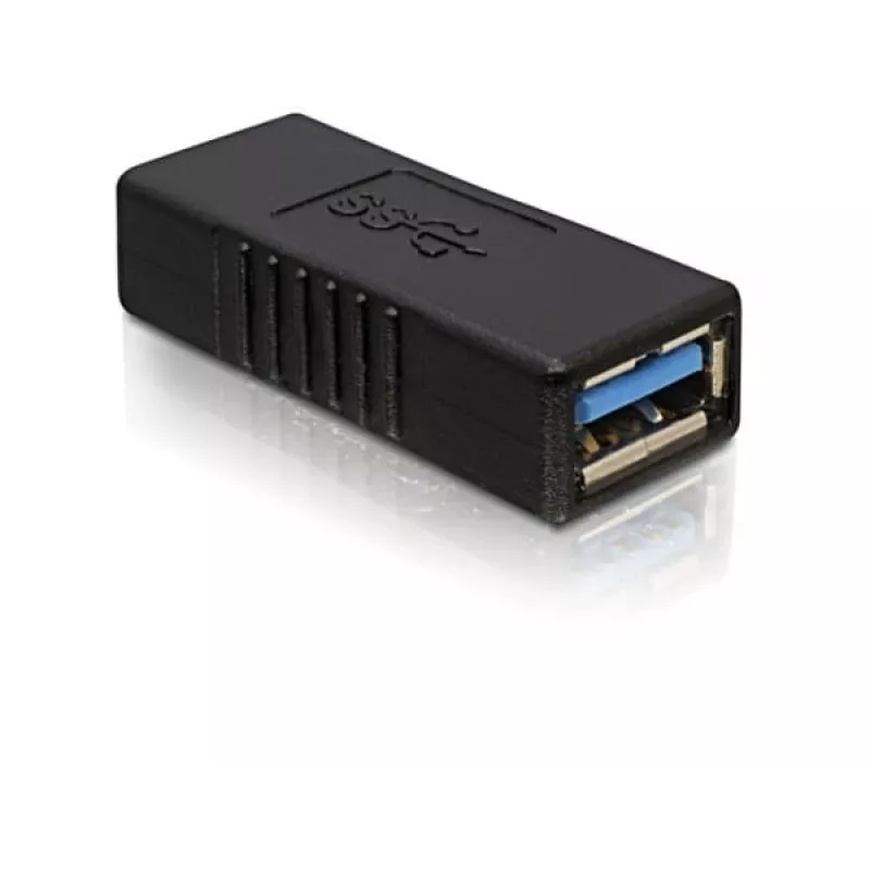 DELOCK USB 3.0-A adapter USB-A to USB-A must, USB 3.0 andmeedastus