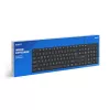 Savio KB-01 klaviatuur Kodu/Kontor USB QWERTY USA inglise must