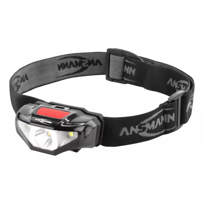 Ansmann HD70B - peapaelaga taskulamp - Must - akrüülnitriilbutadieenstüreen (ABS) - Plast - IP44 - LED - 1 lampi