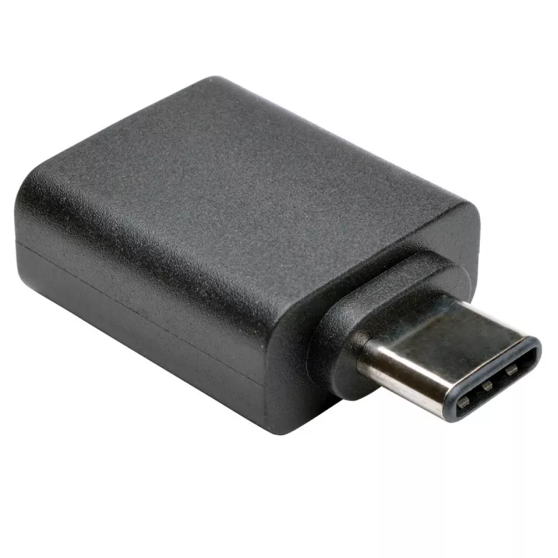 Eaton Tripp Lite Series USB 3.1 Gen 1.5 Adapter USB-C to USB Type A M/F 5 Gbps tahvelarvuti nutitelefon - USB-adapter - USB Type A (W) 24-pin USB-C (M) - USB 3.1 - must (U428-000-F)