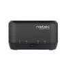 HDD dokkimisjaam 2,5/3,5 USB 3.0 Natec Kangaroo Dual, kloonimisfunktsioon, toiteadapter