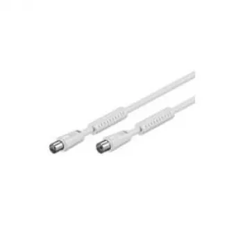 Wentronic 50725 koaksiaalkaabel valge