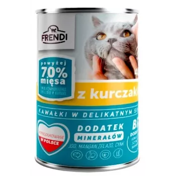 Märg kassitoit Frendi kanatükkidega õrnas kastmes 400 g