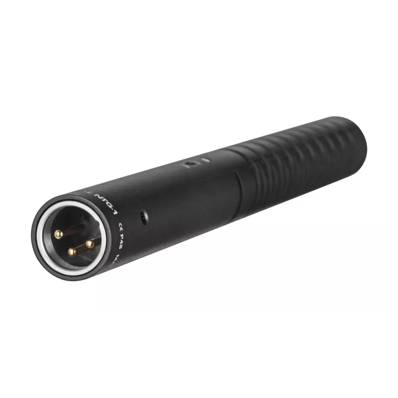 RØDE NTG1 mikrofon Must digitaalse videokaamera mikrofon