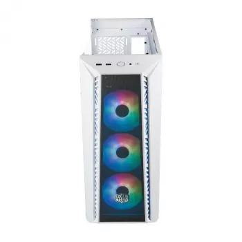 Cooler Master MasterBox 520 - Midi Tower - PC - Valge - ATX - EATX - micro ATX - Mini-ITX - SSI CEB - akrüülnitriilbutadieenstüreen (ABS) - teras - karastatud klaas - Multi